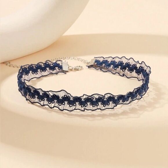 Boho Choker Necklace N1537 - Picture 2 of 4